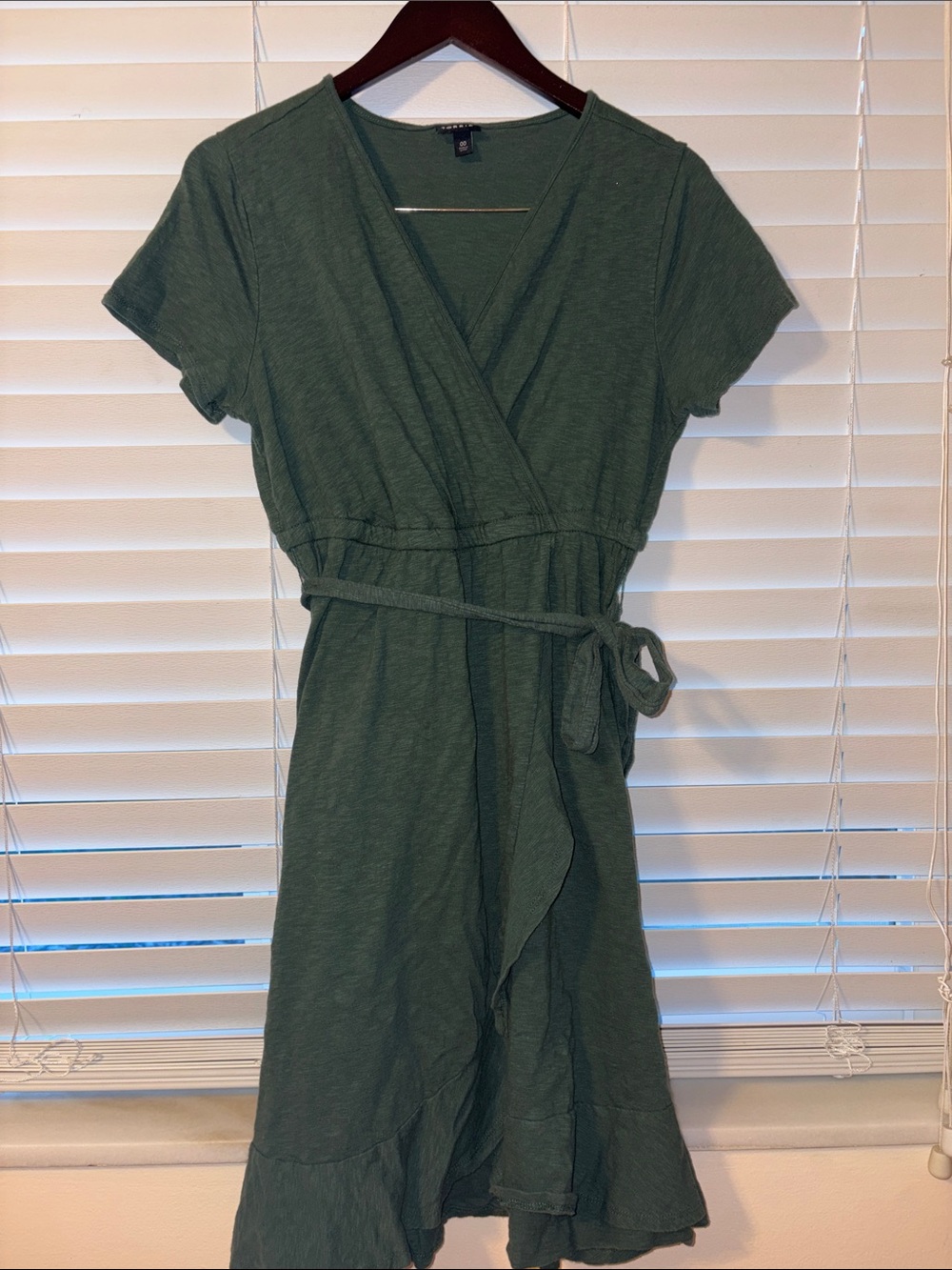 torrid Olive Green Top with Subtle Texture